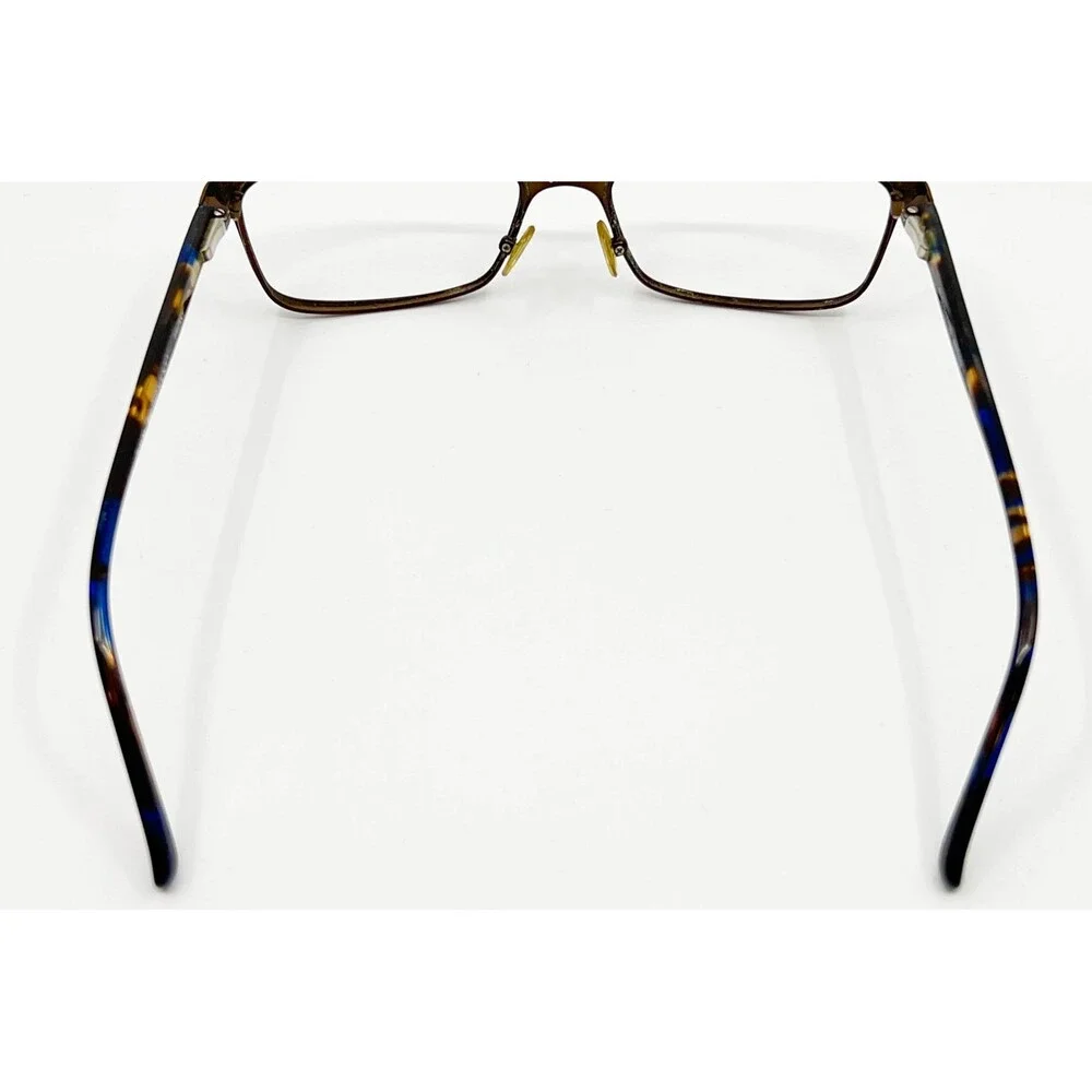 Blue Elephant Eyeglasses Women Brown Tortoise Rectangle 54-17-135